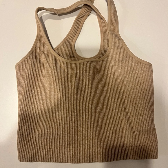 Spiritual Gangster Tan Workout Tank Top - Picture 1 of 3